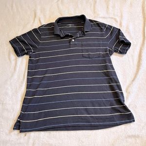 Cotton Blue Stripped Polo